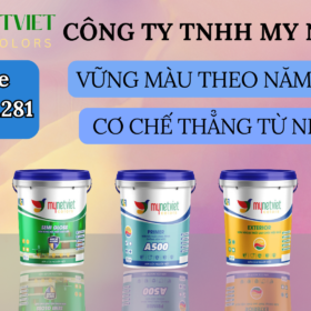 banner 5 thùng sơn